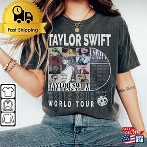 T4ylor Swift Music Shirt 90S Y2K   Eras Tour  Tickets Album Tee